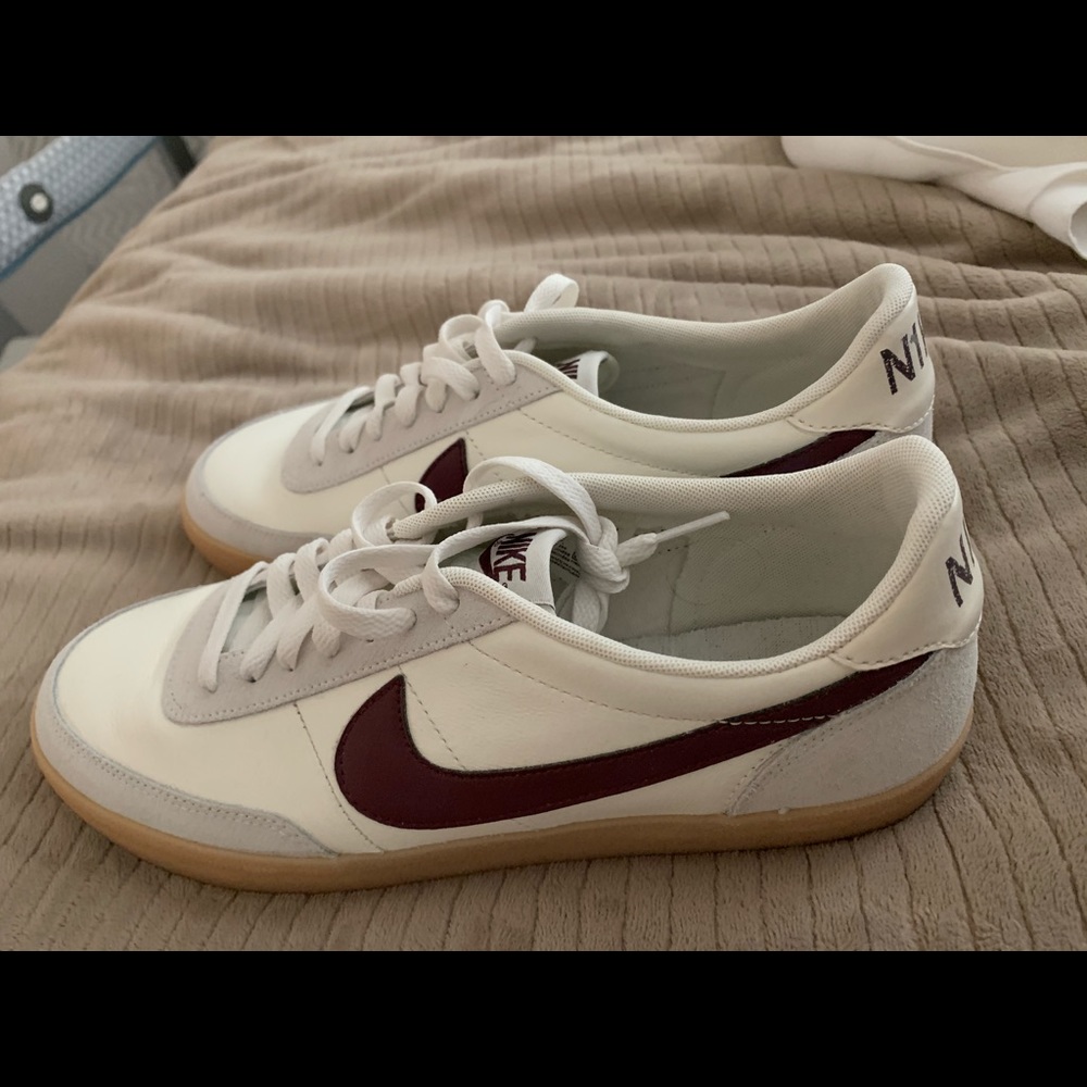 Nike Killshot burgundy swoosh - never woren